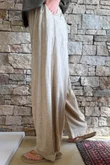 Lindin Linen Blend Dart Barrel Pant Washed Sandstone